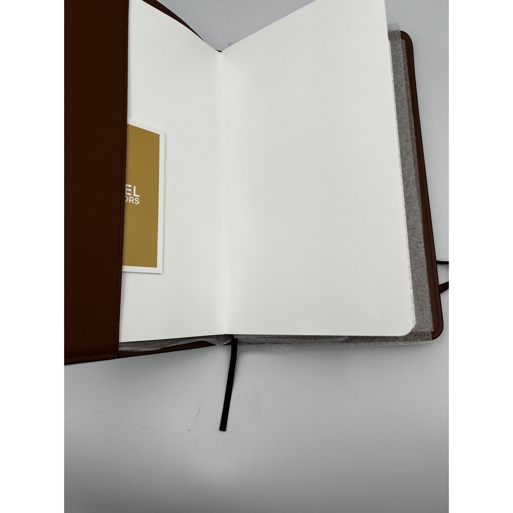 Michael Kors Brown MK Logo Medium Size Notebook New - Picture 6 of 7